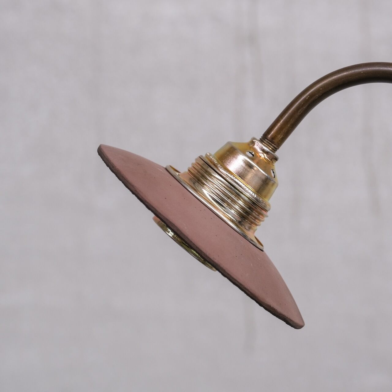 Antique english swan neck mercury glass pendant light/chandelier