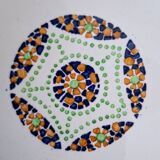Flat Plates in Old Longwy Earthenware, Geneva Vintage Model
