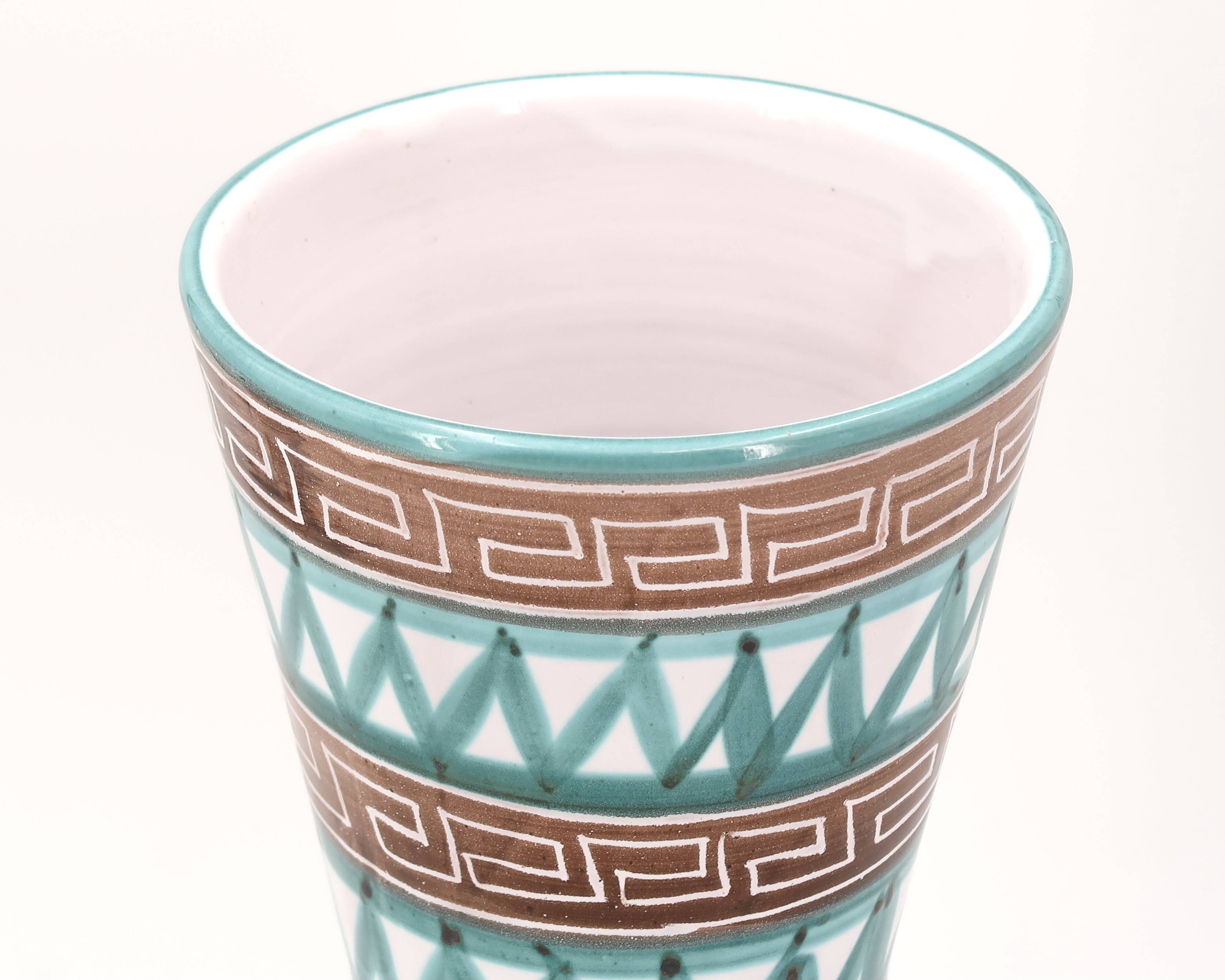 ceramic vase by Robert Picault, Vallauris 1960s