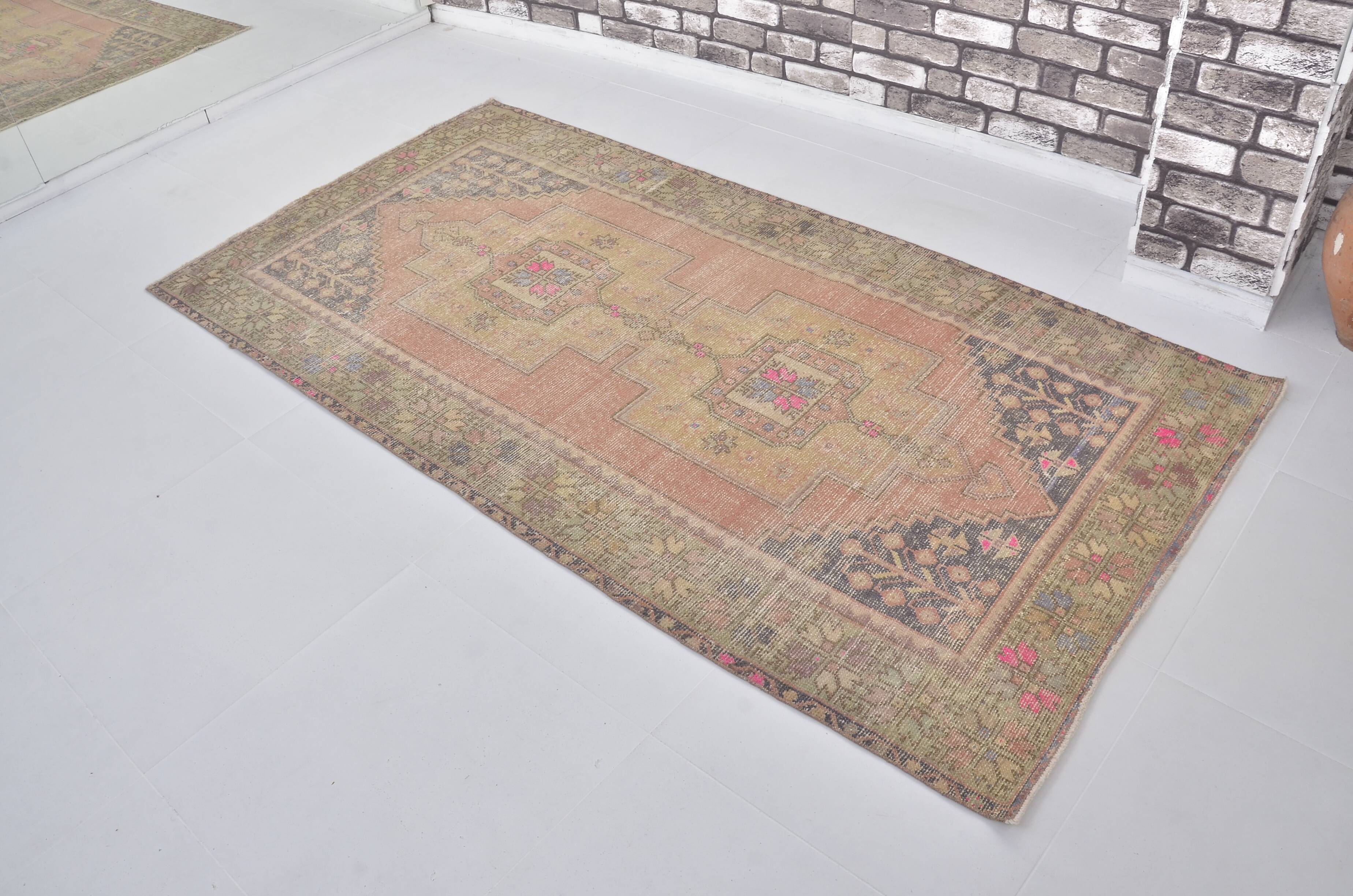 Floor Oushak Vintage Handmade Rug