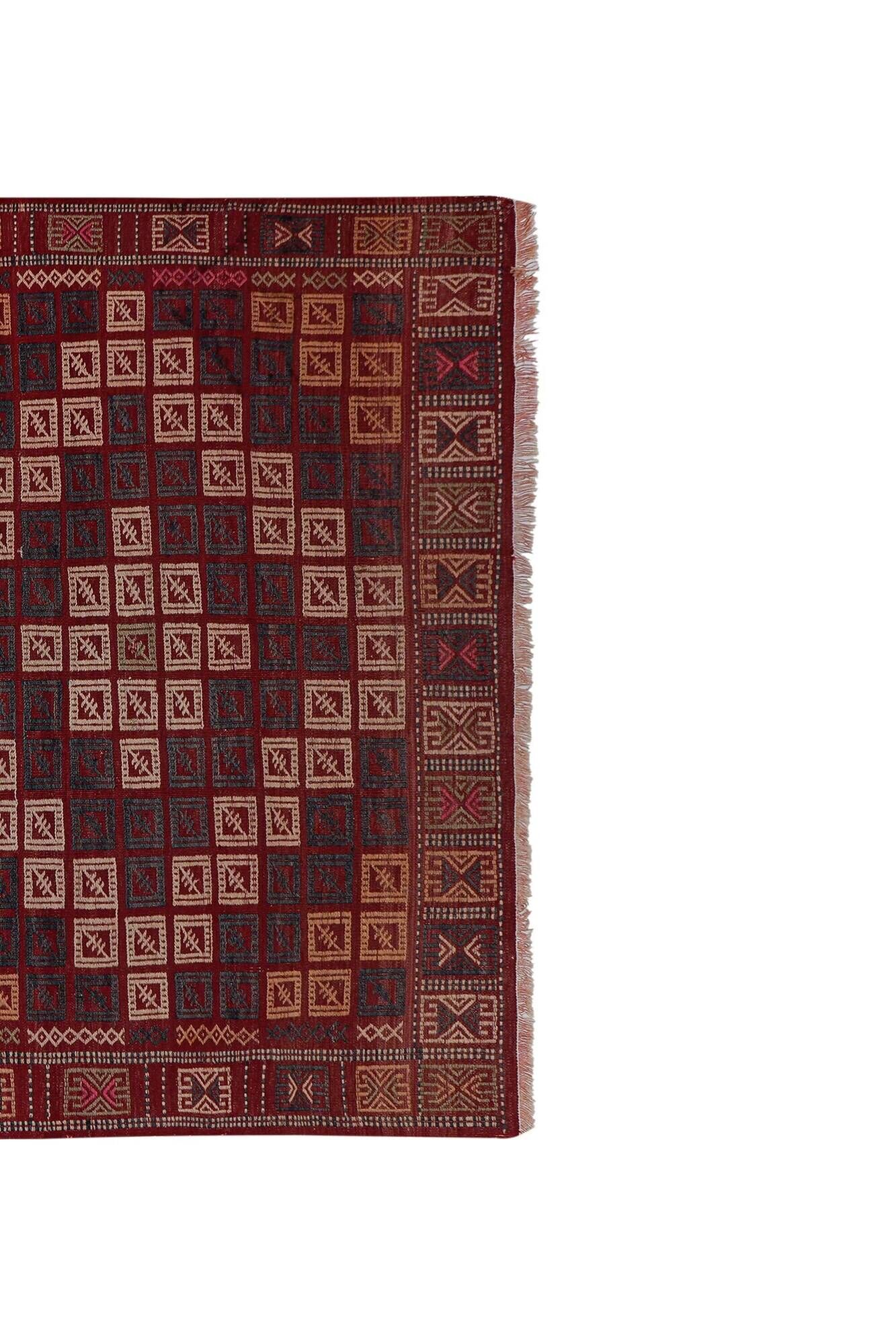Kilim turc vintage tissé main 150x212 cm