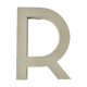 Vintage letter A in zinc