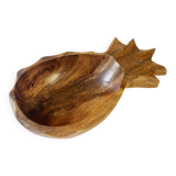 Wooden pocket tray, pineapple shape
