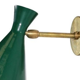 Pair of wall light apply cocotte green duck
