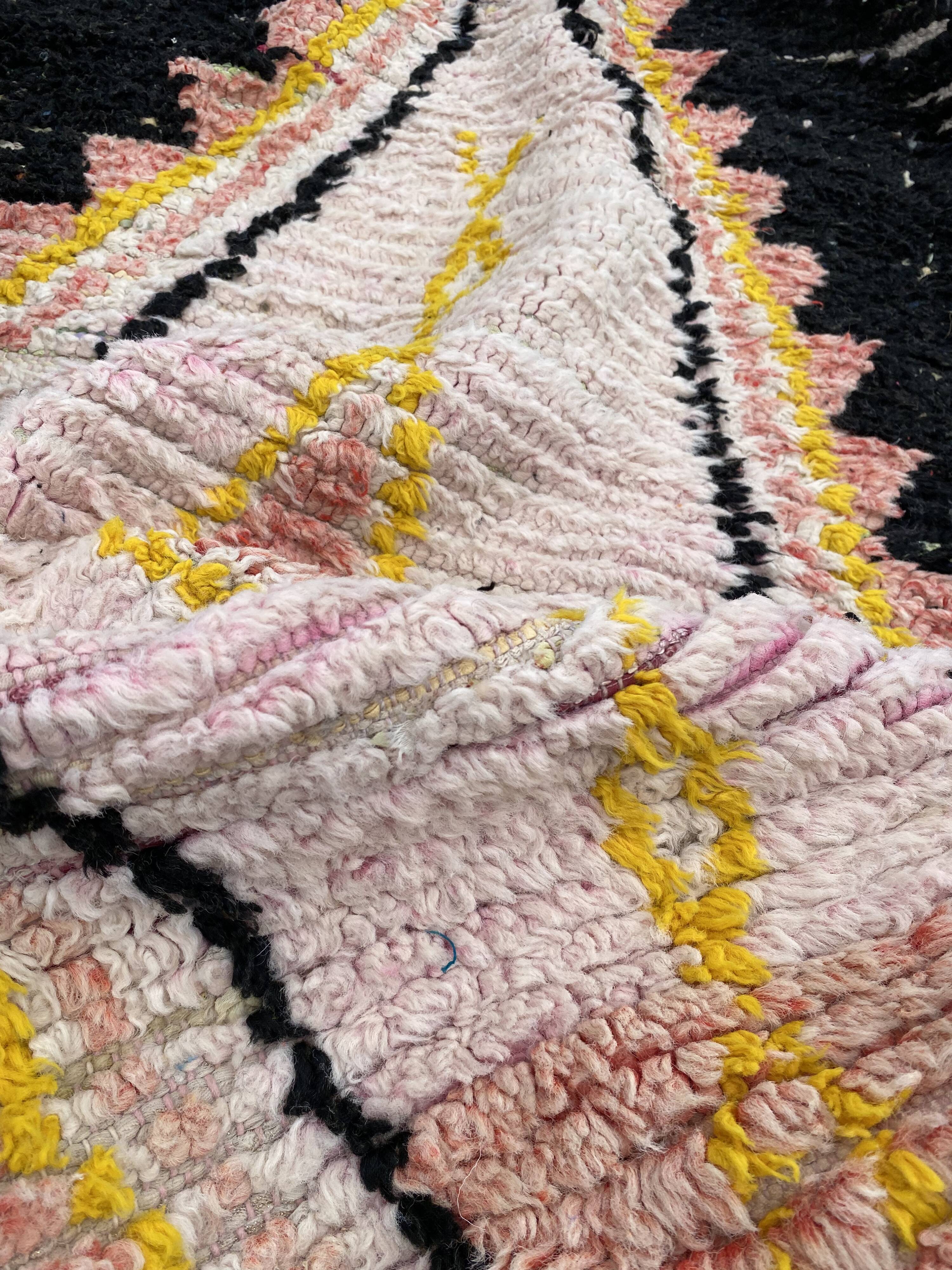 Carpet berbere corridor boujaad 95x380 cm