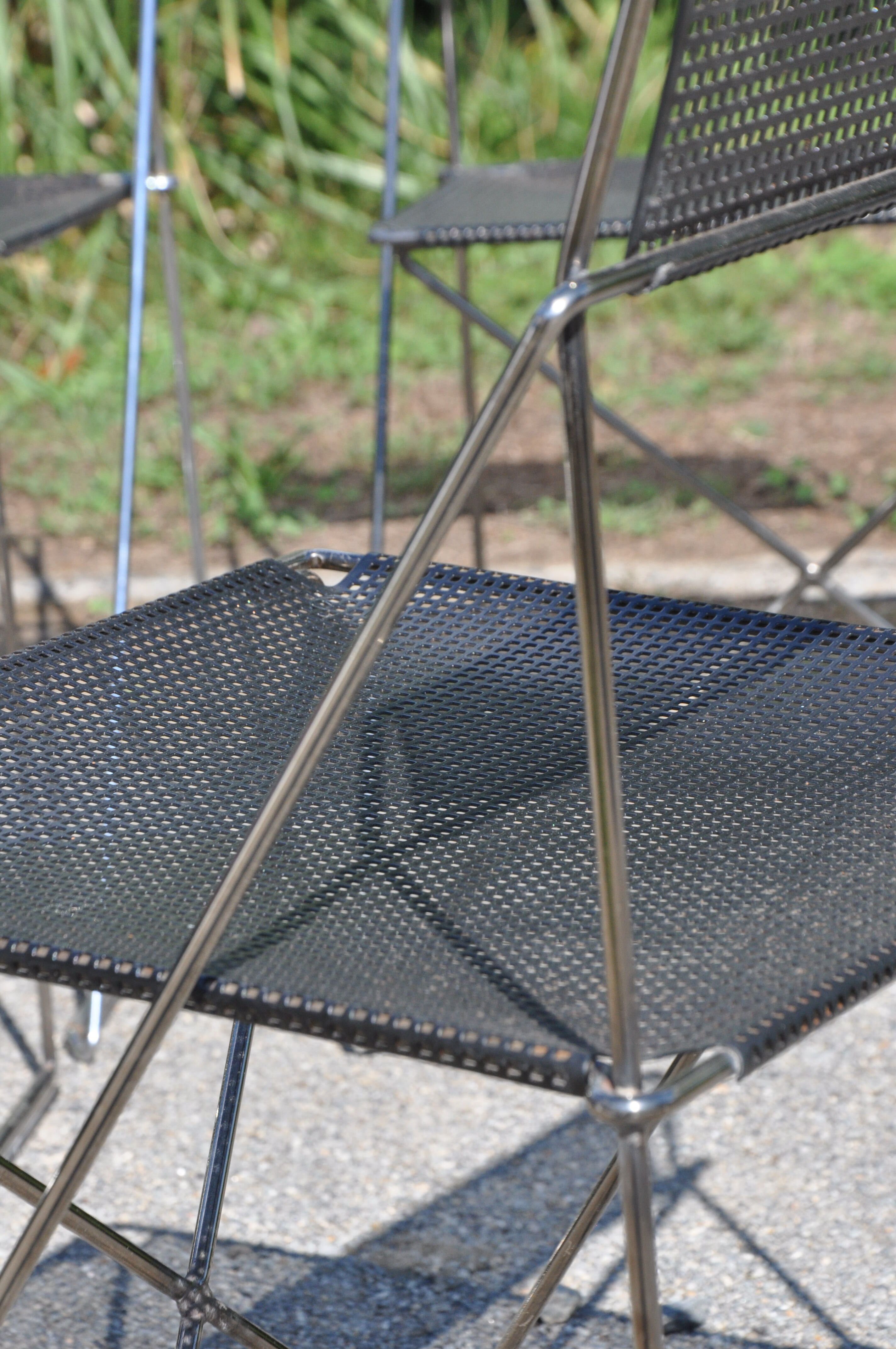 Nuova x line omli chairs by Niels Jørgen Haugesen
