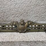 Parure de cheminée en bronze