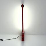 Red neon lamp by Gian N. Gigante for Zerbetto, 1980