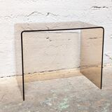 Smoked Plexiglas coffee table