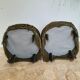 Pair of toad armchairs