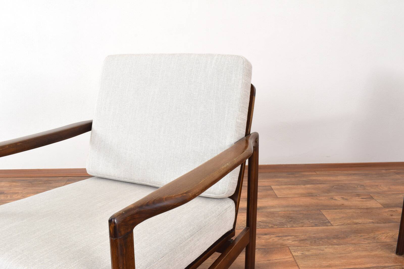 Mid-Century Lounge Chairs by Z. Bączyk, 1960s, Set of 2