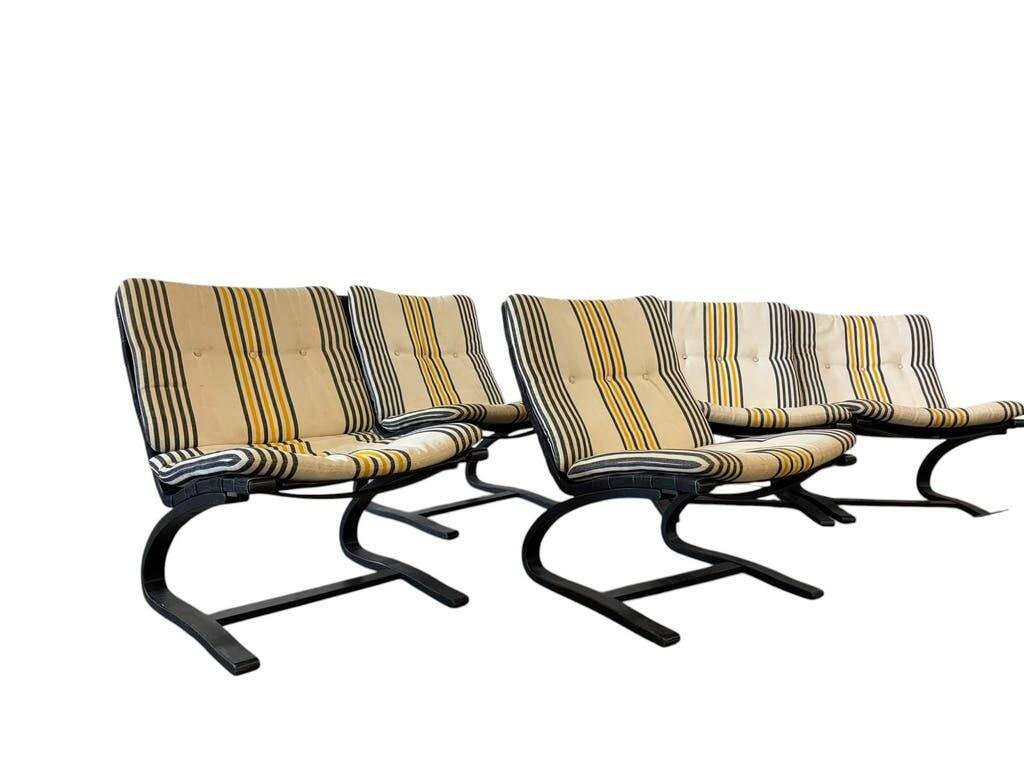 Vintage wooden armchair / single seat Ingmar Relling for Westnofa