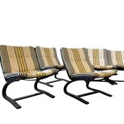 Fauteuil et repose-pied Ingmar Relling pour Westnofa