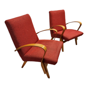 Paire de fauteuils de