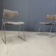 Set of 4 stacking dining chairs by Rudi Verelst for Novalux, 1970s
