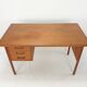 Danish Teak Desk by Gunnar Nielsen Tibergaard, 1960s