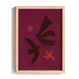 duo of contemporary collages inspired by Matisse signed eawy