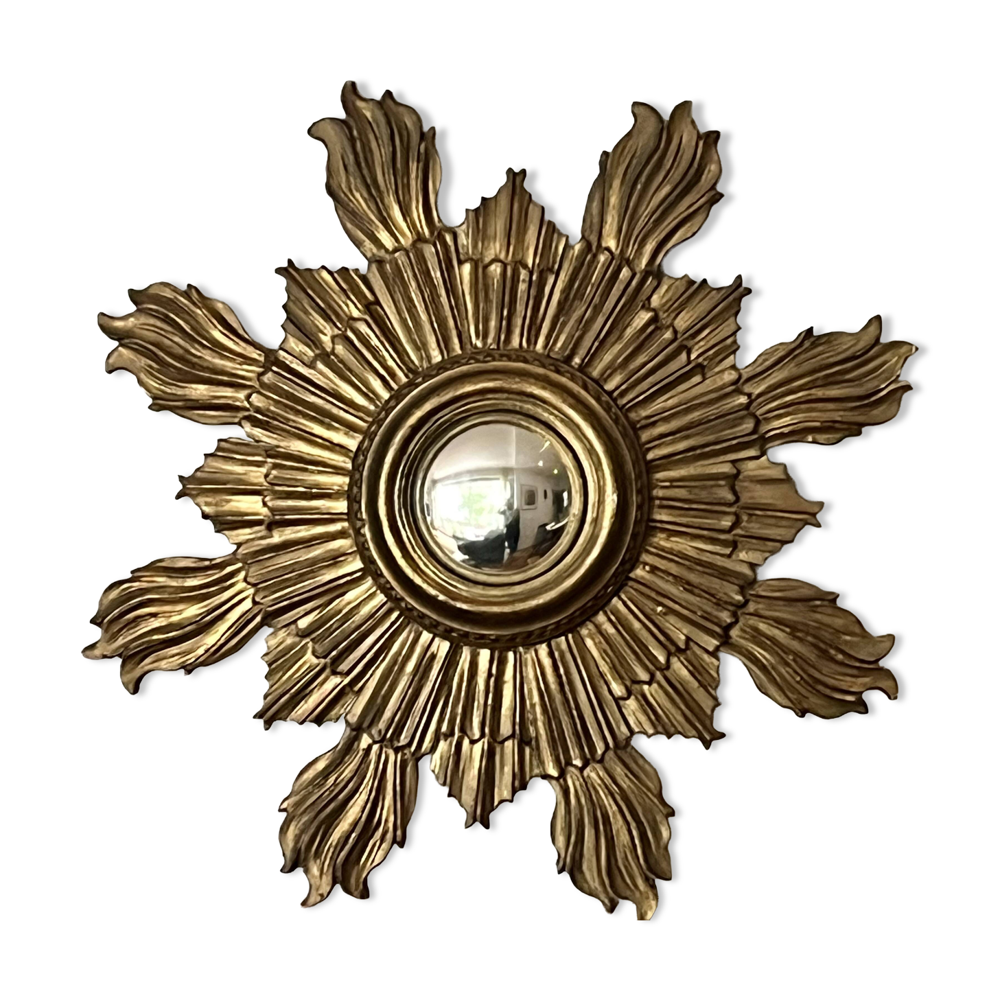 Witch's Eye Mirror - Wood - Very good condition