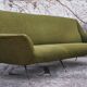 Curved sofa by Gigi Radice for Minotti, 1950