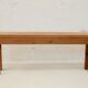 Pair of brutalist benches. Wood. France. Circa 1960.