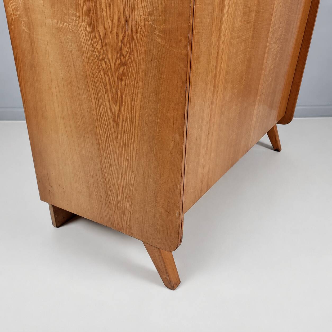 Vintage Wardrobe in Ash by Tatra Nabytok, 1970s