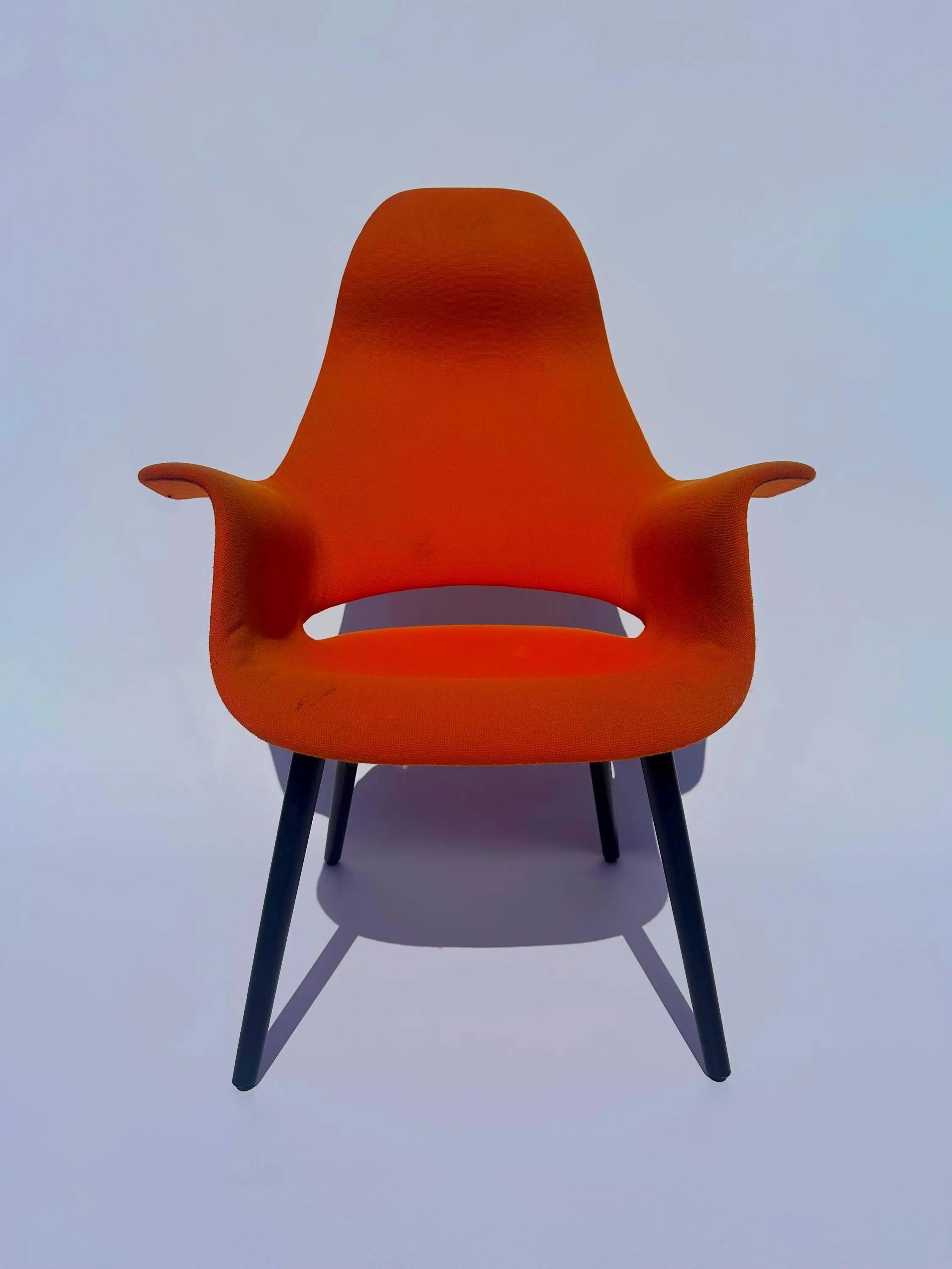 Vitra Organic Highback Armchair – Eames & Saarinen Design (1980s)