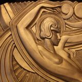 Bas-relief Art Deco, Folies Bergères Paris, French Art Deco