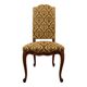 Chaises tapissées type Louis XV