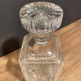 Carafe à whisky en cristal taillé