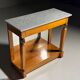Empire style trumeau with marble top