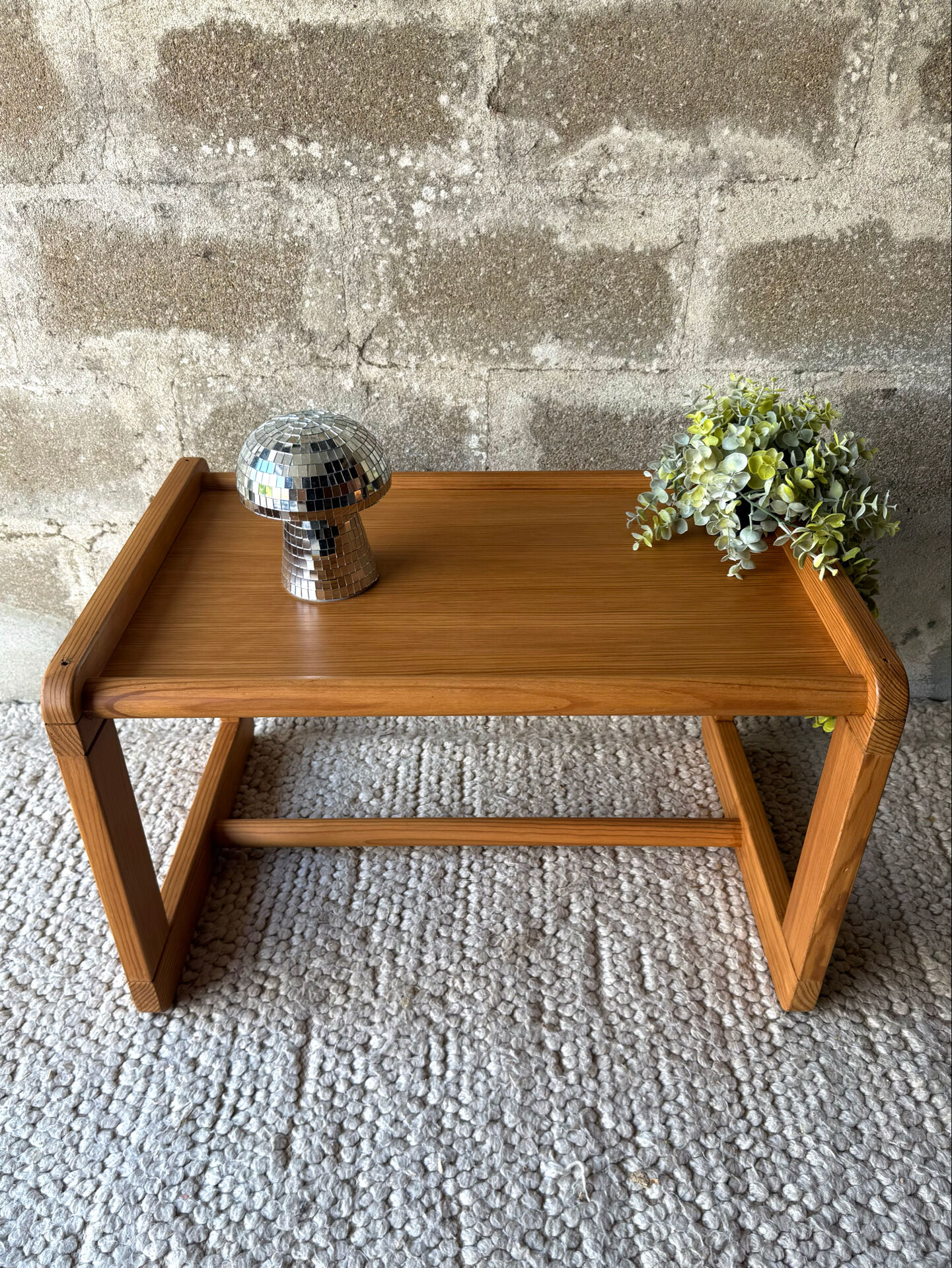Table basse design vintage scandinave, 1970