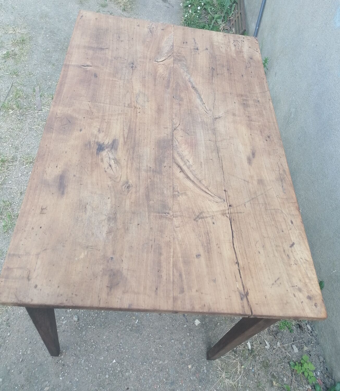 Antique wooden table