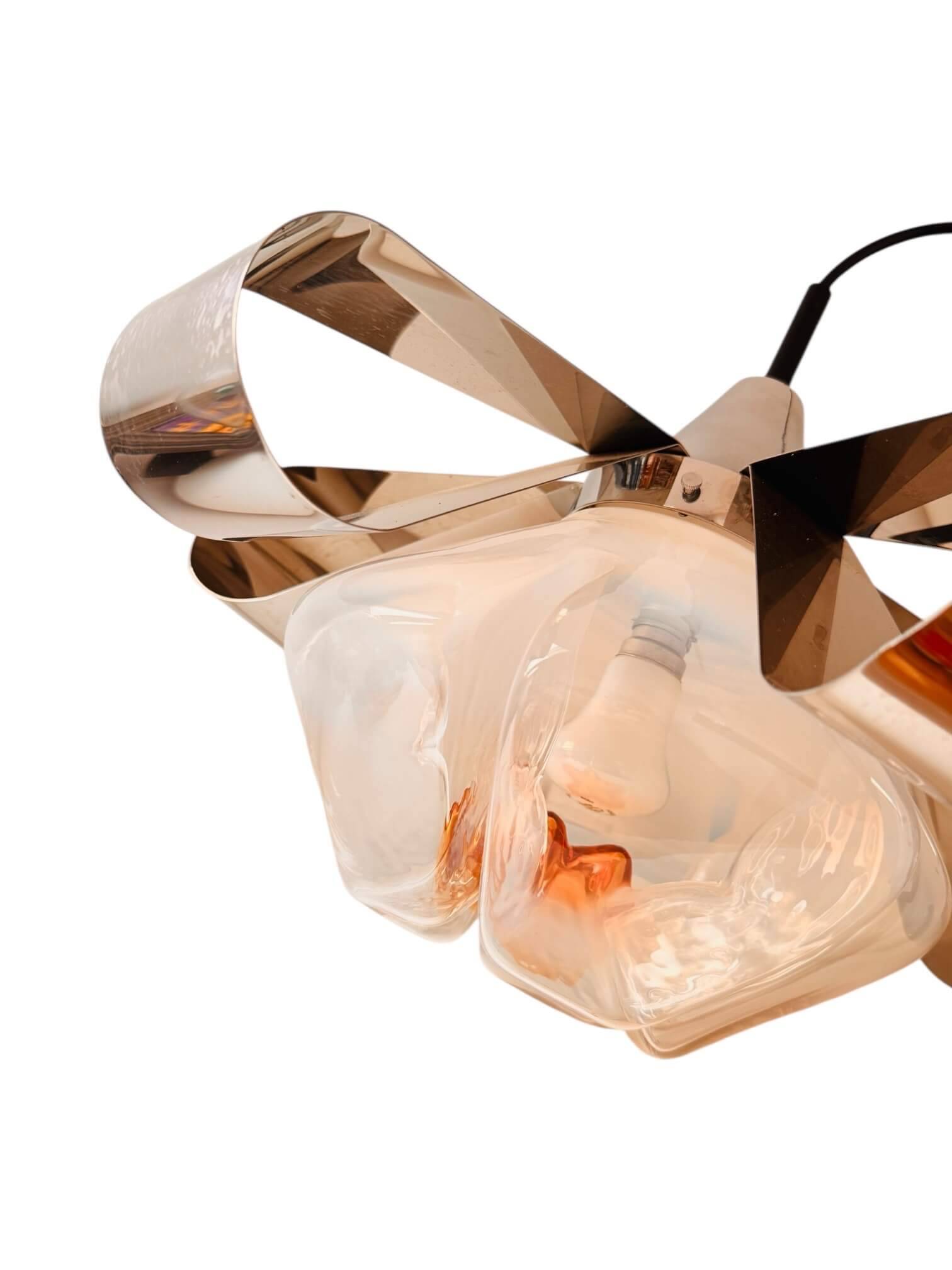 Gaetano Sciolari for Mazzega, 70’s suspension