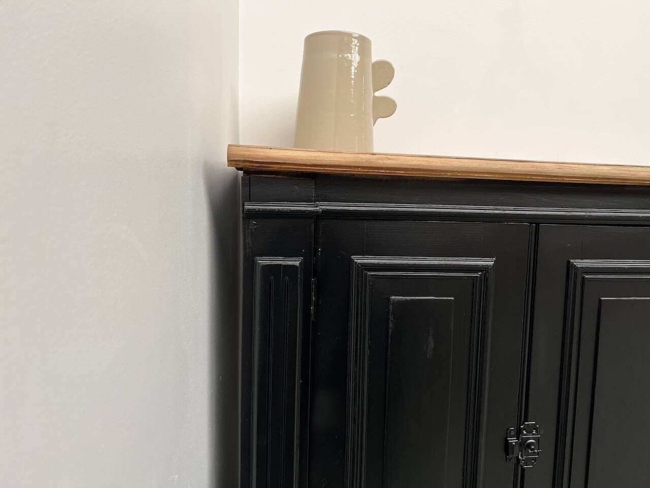 Corner sideboard, 1900s completely restored