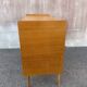 Commode bois et rotin