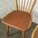 Set of 6 vintage chairs with mismatched bars