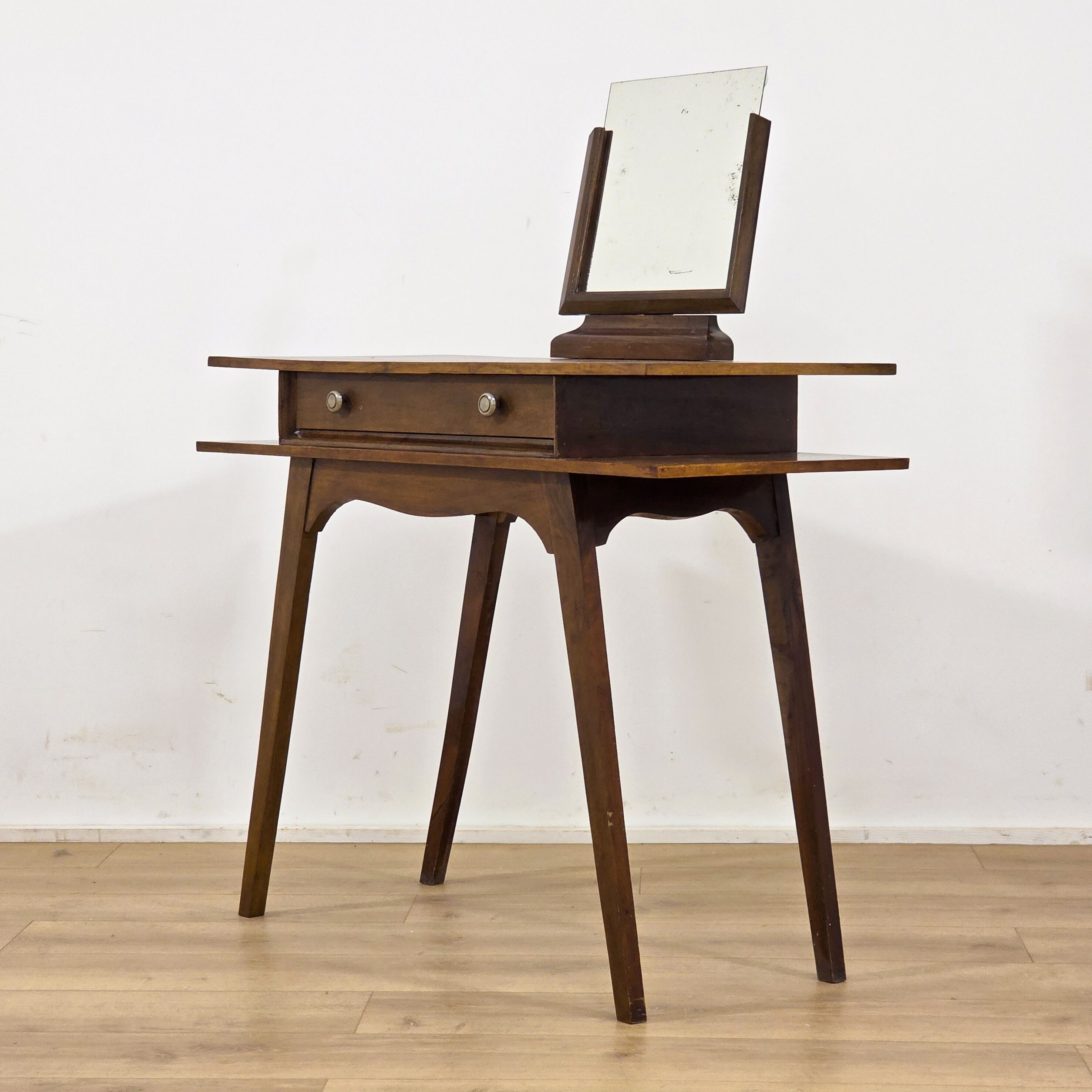 Solid wood Art Deco dressing table - 1930s