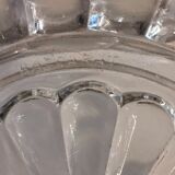 Baccarat crystal and silver metal ice bucket and bucket (signed Baccarat)
