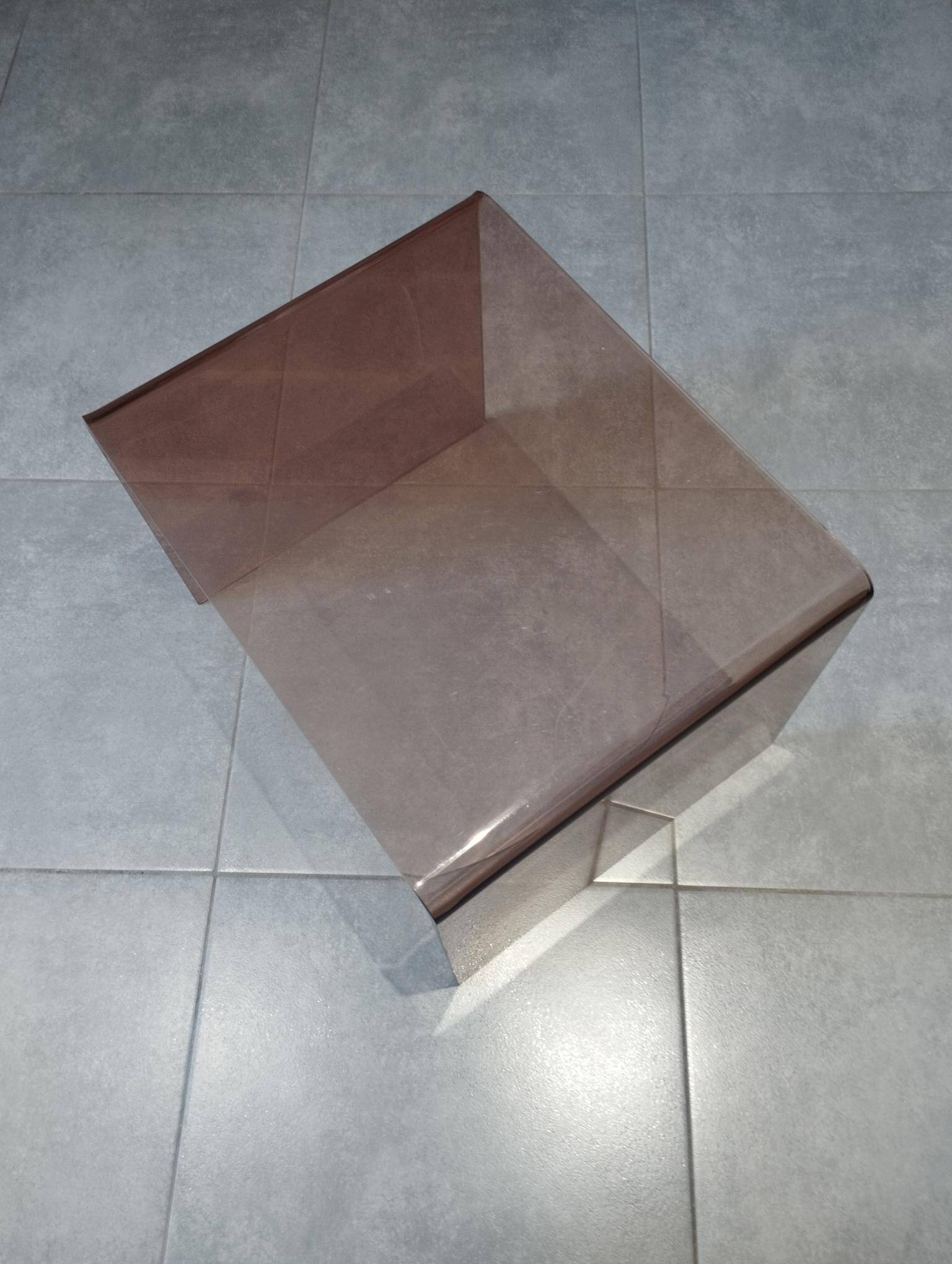 Designer furniture - side table - end table - bedside table by Michel Dumas - 1970 - vintage era