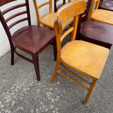 Set de 8 chaises bistrot