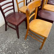 Set of 8 bistro chairs
