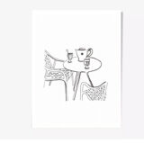 Illustration " Sip " - A4