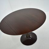 1960s Beech Round Dining Table, Czechoslovakia