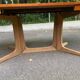Scandinavian oval extendable table Baumann teak 240cm 1980