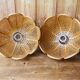 Paire de Suspension en rotin vintage