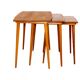 Teak side tables, Sweden, 1950