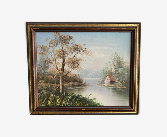 Peinture à huile paysage