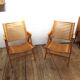2 folding chairs vintage Rex lounge by Niko Kralj design