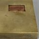 Brass Bauhaus Art Deco architectural Marcel Breuer style desk or table lamp