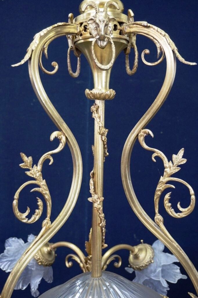Chandelier-heads of Rams. Louis XVI.
